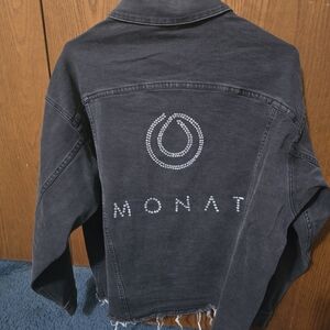 Monat Black Denim Jacket